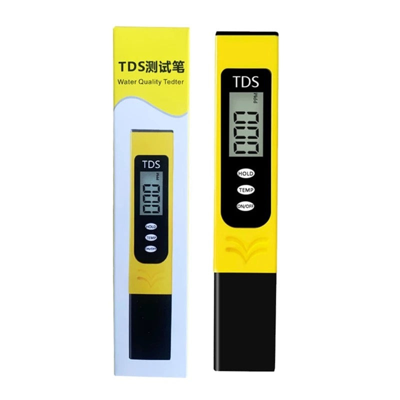 TDS Meter Digital LCD Pen Tester – Portable Water Quality Monitor & Purity Measurement Tool for Drinking Water, RO Systems, and Aquariums