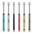 360° Outdoor Kitchen Lighter | USB Rechargeable Electronic Arc Lighter With Flexible Neck, Safety Lock (Random Color)