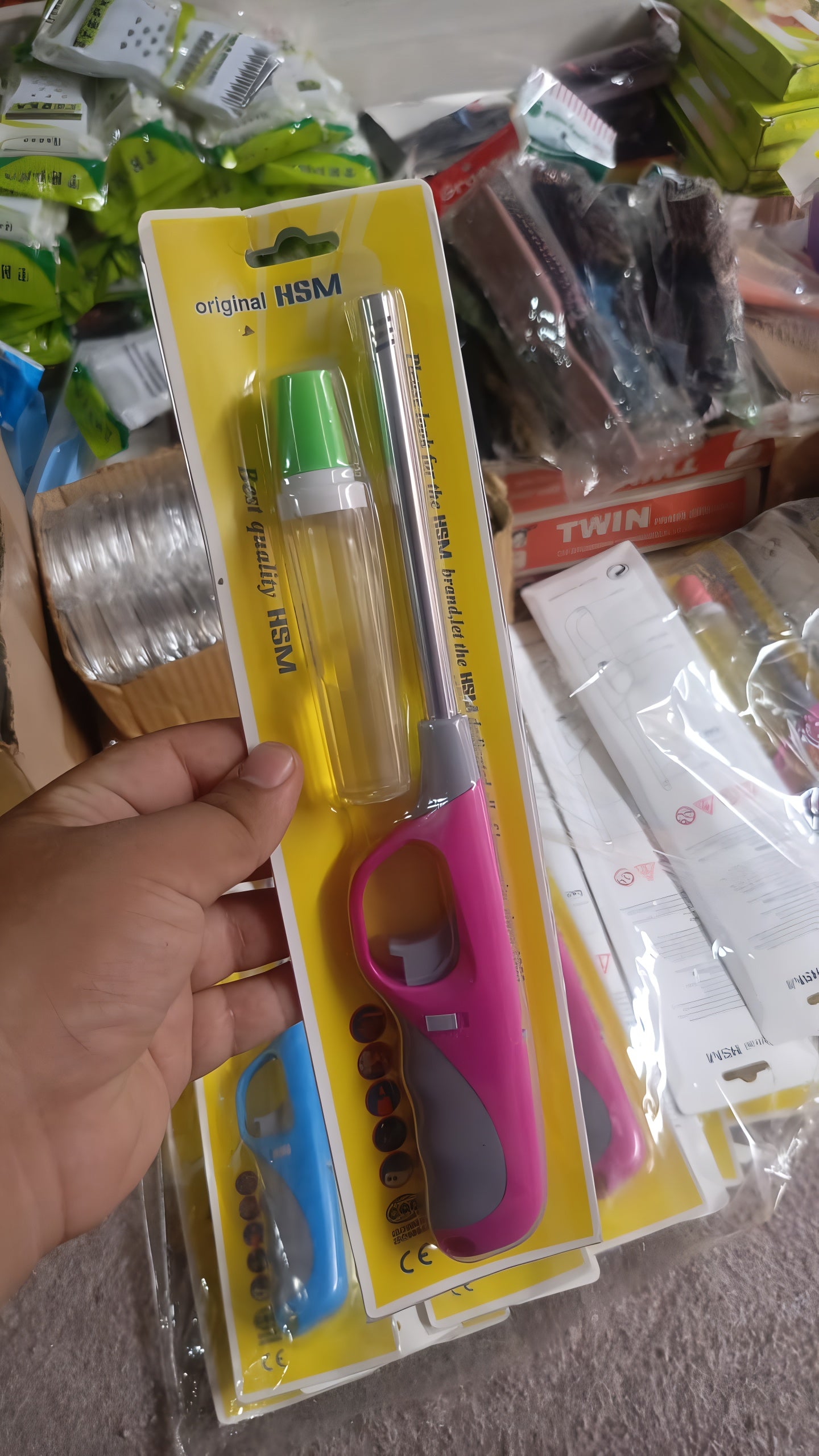 Electronic Refillable Gas Lighter for Kitchen, Stove, Candle, Camping, and Outdoor Use – Durable Butane Ignition with Easy Refill Design, Portable and Eco-Friendly Multipurpose Flame Lighter for Cooking, Grills, Fireplaces, and Travel (Random Color)