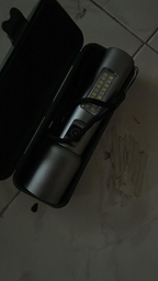 Rechargeable Flashlight With Dual Lights And Emergency Light | Powerful LED Torch With Adjustable Brightness | Ideal For Home, Camping, And Emergency Use